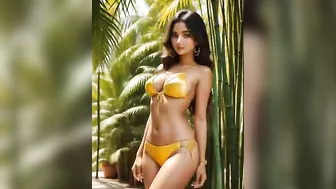 [ 4k Art ] AI ART indian Lookbook Model AI Art video - bikinis