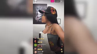 Cardi B Gets Her Tongue Pierced on Instagram Live!