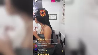 Cardi B Gets Her Tongue Pierced on Instagram Live!