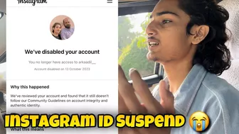 Instagram Account Suspend Hogya ????