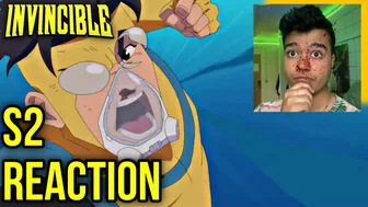 INVINCIBLE SEASON 2 OFFICIAL TRAILER REACTION!