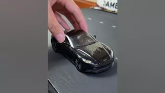 Model of black Aston Martin DB11 diecast model car #diecast #cars #modelcars