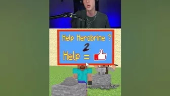 HELP Herobrine Sculpt vs NOOB and Squid Games ????