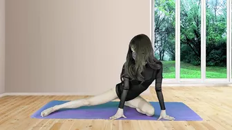 Yoga with Sarah No 16 | Extended Leg Squat | Utthita Malasana | #workout #Yoga