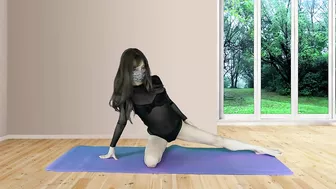 Yoga with Sarah No 16 | Extended Leg Squat | Utthita Malasana | #workout #Yoga