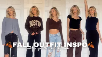 FALL OUTFIT INSPO ???? autumn try on haul ???? fall outfits 2023 that you will ACTUALLY wear !!