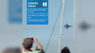 Jax Beach 2023 Sea and Sky Air Show featuring the Blue Angels returning to Jacksonville