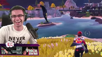 Nick Eh 30 Cries With Laughter After Realizing What This Stream Sniper Built!