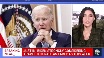 Biden strongly considering trip to Israel