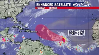 Atlantic system to strengthen