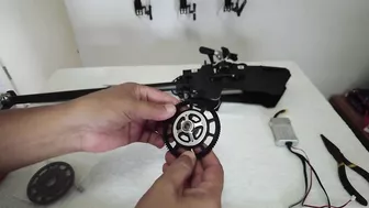 How to replace FlyWing FW450 V3 GPS RC Helicopter Main Gear