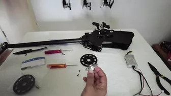 How to replace FlyWing FW450 V3 GPS RC Helicopter Main Gear