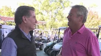 U.S. Senate candidate Steve Garvey makes appearance at celebrity golf tournament