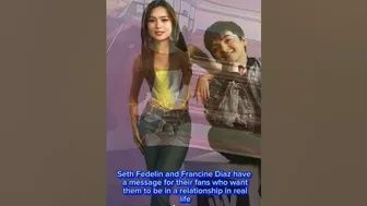 Popular loveteam Francine Diaz & Seth Fedelin, known as FranSeth #love #celebrity #together #shorts