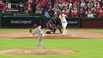 Nick Castellanos hits ANOTHER Postseason homer! (Adds to the Phillies lead in NLCS Game 1!)