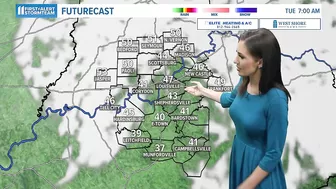 Mostly dry, cloudy Monday evening | #WHAS11 6 p.m. weather Oct. 16, 2023