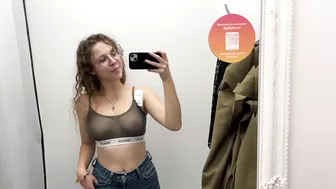 Try On Haul: See-through Clothes and Fully Transparent Women Lingerie | Very revealing! ????????