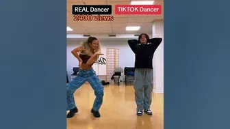 Real Dancer vs. Tiktok Dancer ft.@AnishaThai