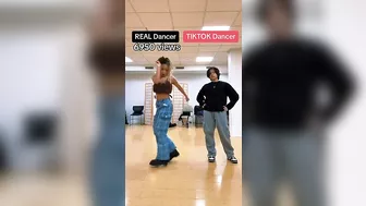 Real Dancer vs. Tiktok Dancer ft.@AnishaThai