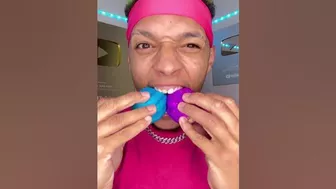 Sour Family Extreme Food Challenge! *COLORFUL* #tiktok #food #viral #challenge