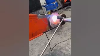 Boom repair. Repost from @welderfabber(IG) #yeswelder #shorts #welding #weld #weldinglife #repair