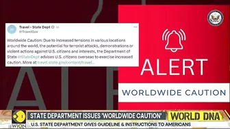 US advises Americans overseas to exercise increased caution | US issues worldwide travel advisory