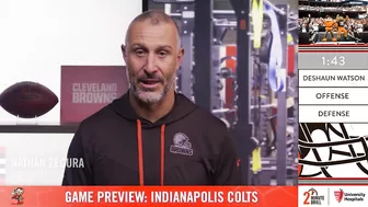 The Browns travel to Lucas Oil Stadium to face the Colts | 2 Minute Drill