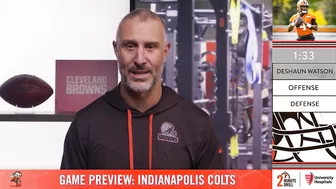 The Browns travel to Lucas Oil Stadium to face the Colts | 2 Minute Drill