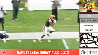 The Browns travel to Lucas Oil Stadium to face the Colts | 2 Minute Drill