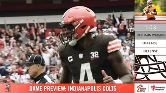 The Browns travel to Lucas Oil Stadium to face the Colts | 2 Minute Drill