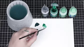 How to Paint: Shadowy Green Armour