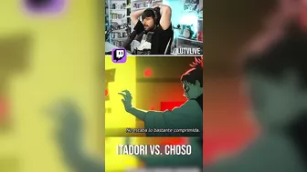 REACCIÓN a ITADORI VS. CHOSO (Parte 1) // #jujutsukaisen #itadorivschoso #itadori #choso #anime