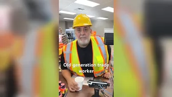 Old vs new trade worker #gasstation #comedy #viral #comedyfilms #funny