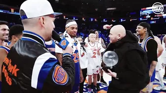 TEAM FAT JOE vs. TEAM TRACY MORGAN! | BTS of New York Knicks Alumni/Celebrity Game