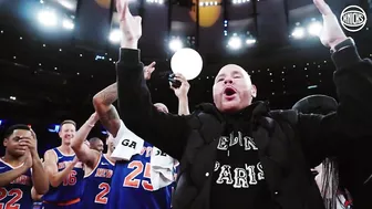 TEAM FAT JOE vs. TEAM TRACY MORGAN! | BTS of New York Knicks Alumni/Celebrity Game