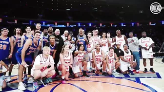 TEAM FAT JOE vs. TEAM TRACY MORGAN! | BTS of New York Knicks Alumni/Celebrity Game