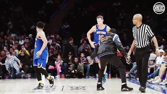 TEAM FAT JOE vs. TEAM TRACY MORGAN! | BTS of New York Knicks Alumni/Celebrity Game