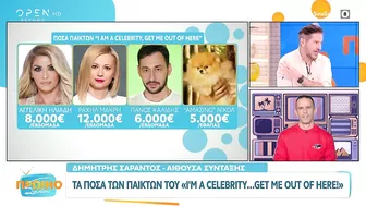 Τα ποσά των παικτών του I’m a celebrity… get me out of here! | Πρωινό ΣουΣου 20/10/2023 | OPEN TV