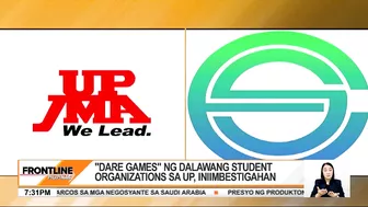 'Dare games' ng 2 student organizations sa UP Diliman, iniimbestigahan | Frontline Pilipinas