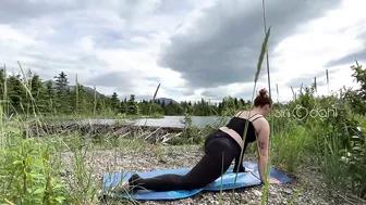 Outdoor full body yoga - stretching and hip flexibility - part 2