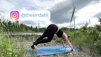 Outdoor full body yoga - stretching and hip flexibility - part 2