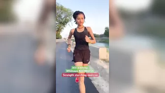 Yogita stretching exercise #shorts #reels #army #running #shortsvideo #motivation on