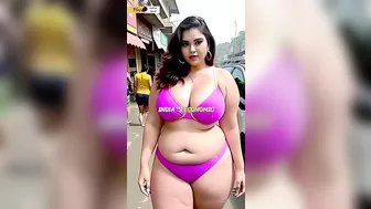 Raipur's Empowered Beauty: A Plus Size Girl in Bikini Undergarments - Part 01