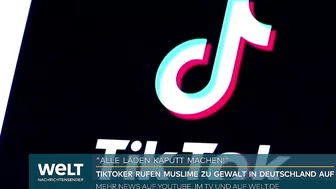 KRIEG GEGEN ISRAEL: Gewaltaufrufe auf Tiktok! "Alle Läden kaputt machen" – Nahost-Konflikt im Netz