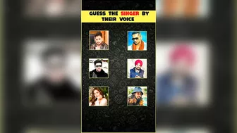 Guess The Singer By Their Voice Challenge ! | Guess Puzzles & Riddles #shorts #viral #paheliyan