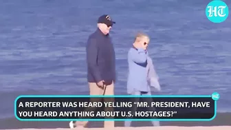 'Get The F*** Up Joe...': Biden On Beach Sparks Outrage; 'Americans Still Being Held Hostage'