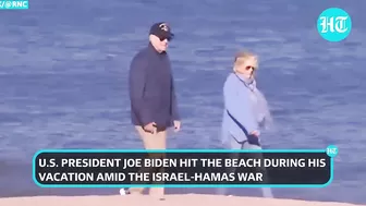 'Get The F*** Up Joe...': Biden On Beach Sparks Outrage; 'Americans Still Being Held Hostage'