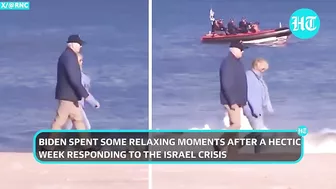 'Get The F*** Up Joe...': Biden On Beach Sparks Outrage; 'Americans Still Being Held Hostage'