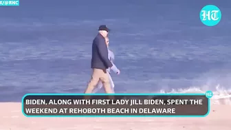 'Get The F*** Up Joe...': Biden On Beach Sparks Outrage; 'Americans Still Being Held Hostage'