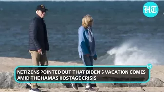 'Get The F*** Up Joe...': Biden On Beach Sparks Outrage; 'Americans Still Being Held Hostage'